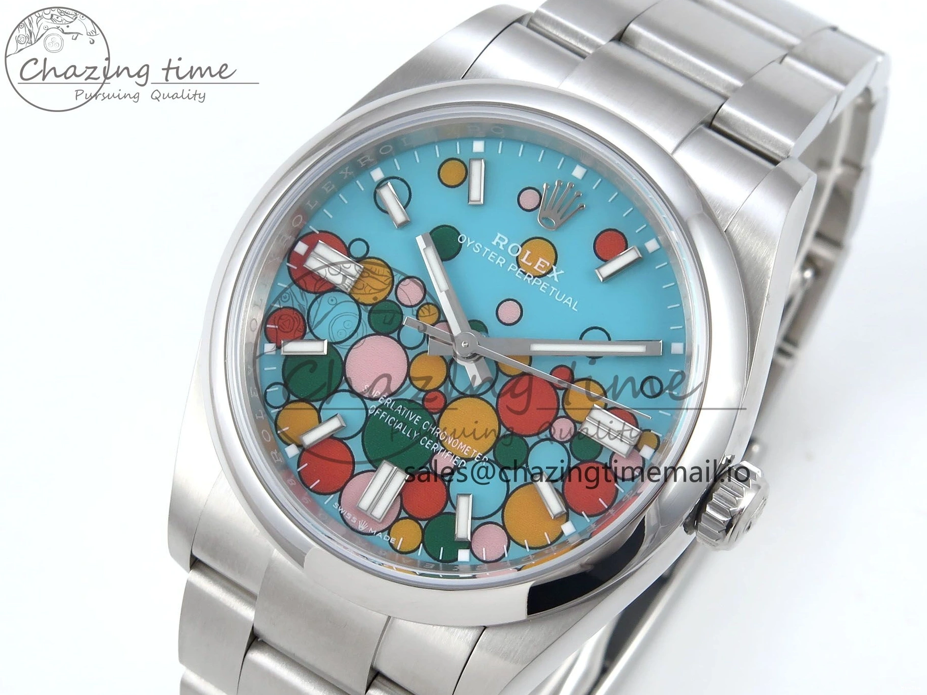 MiroTime 0326 Oyster Perpetual 126000 36mm EWEF Best Edition 904L Steel Celebration Dial A Timeless 781